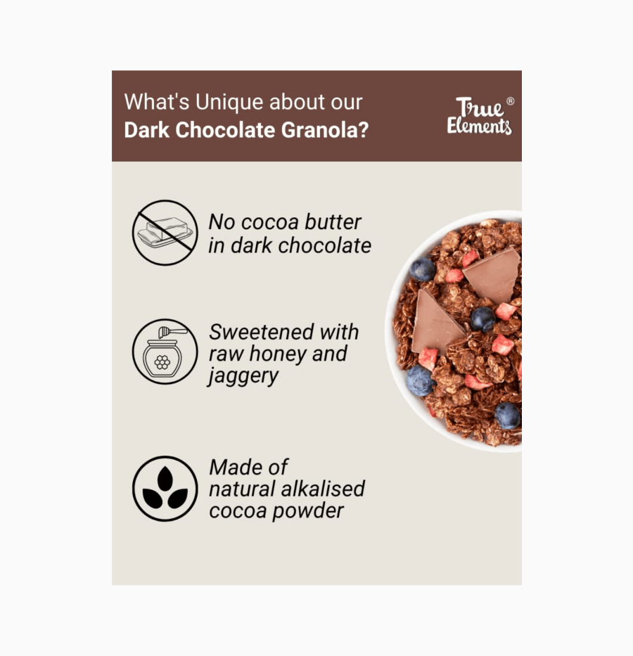 chocolate granola unique about